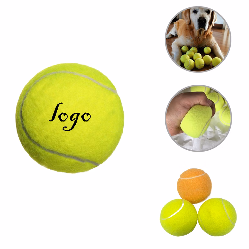 MOQ25 Squeaky Tennis Balls for Dogs Pack