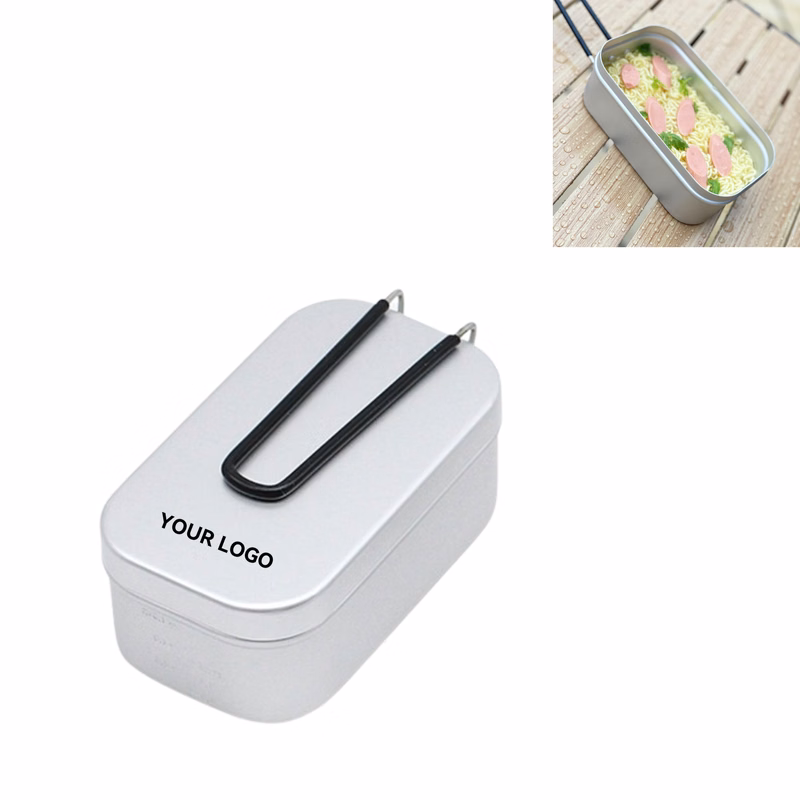 Portable Aluminum Camping Lunch Container