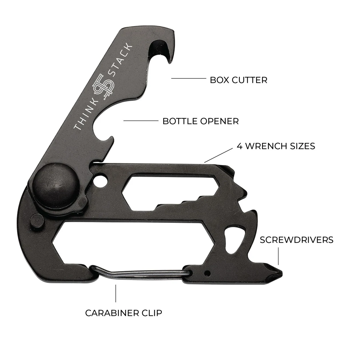 Cedar Creek® Versa Carabiner Multi-tool 1