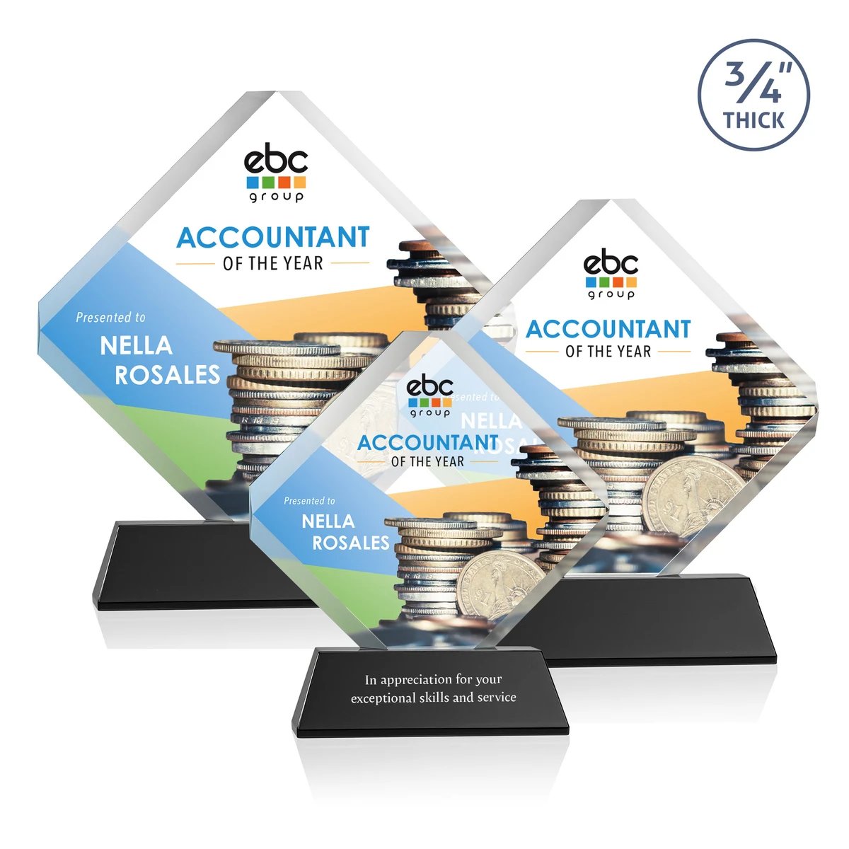 Toulon on Newhaven VividPrint™ Award - Black 1