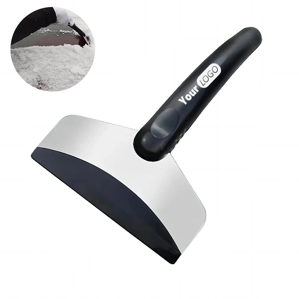 Stainless Steel Car Windshield Snow Shovel 1