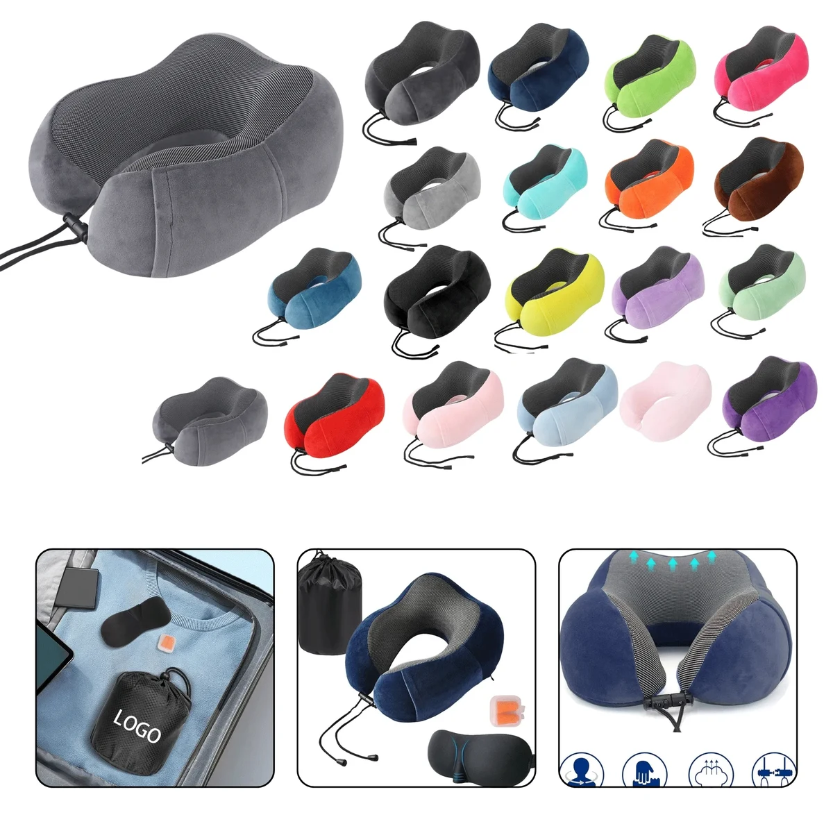 Comfort Sleep Neck Support Pillow 1