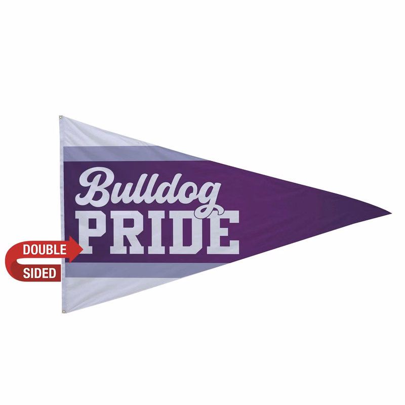 5' x 8' Nylon Pennant Flag Double-Sided