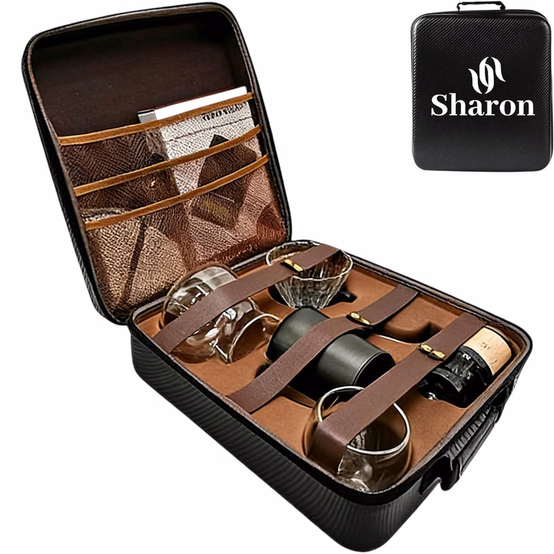 Portable Pour-Over Coffee Maker Set w/ Box