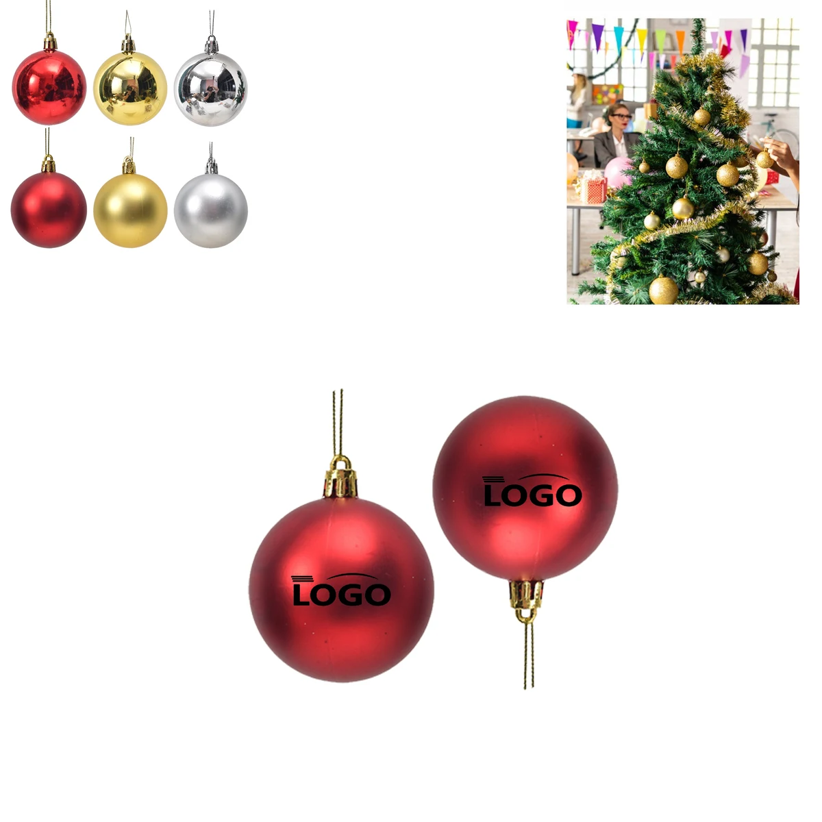 Christmas Tree Decoration Balls Ornament 1