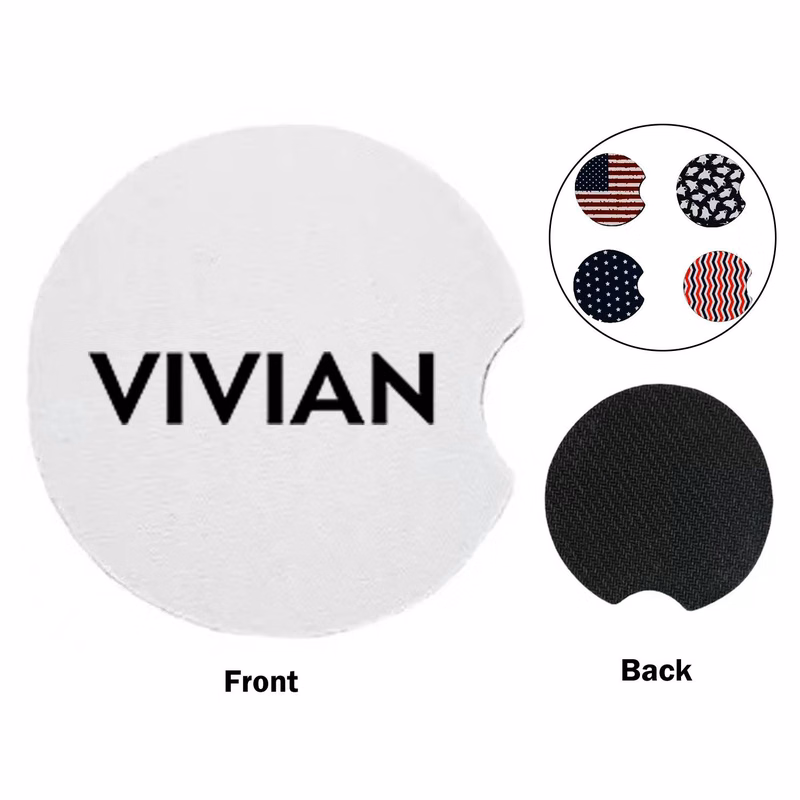Neoprene Car Cup Coaster
