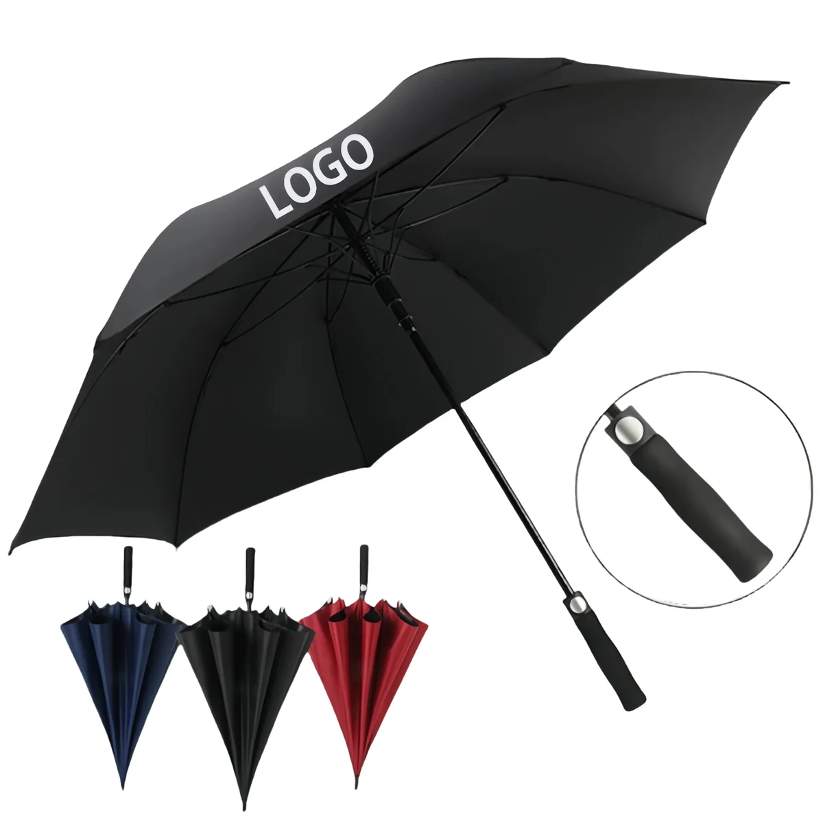 Large Automatic Open Golf Umbrella 1