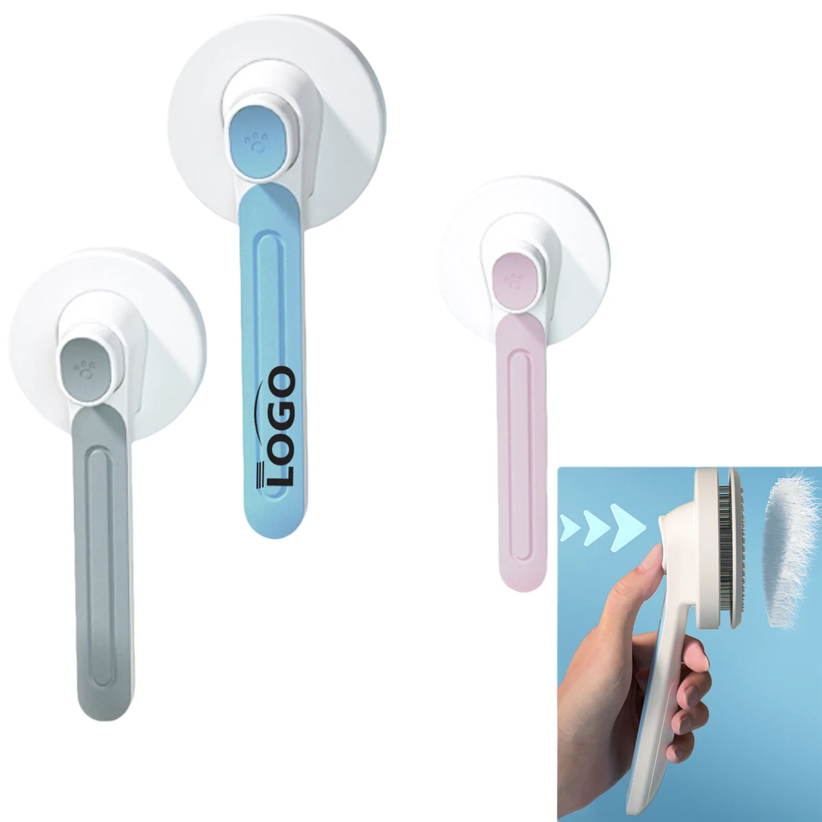 Pet Hair Slicker Brush 1