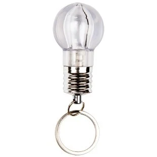 Light Bulb Key Chain w/ Flashlight 1