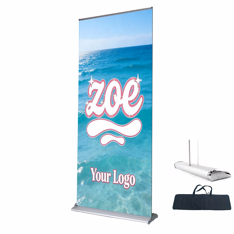 Retractable Pull Up Sign Stand