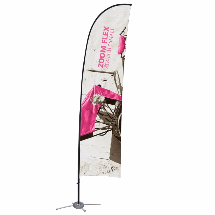 Zoom Flex Small Outdoor Flag Double-Sided