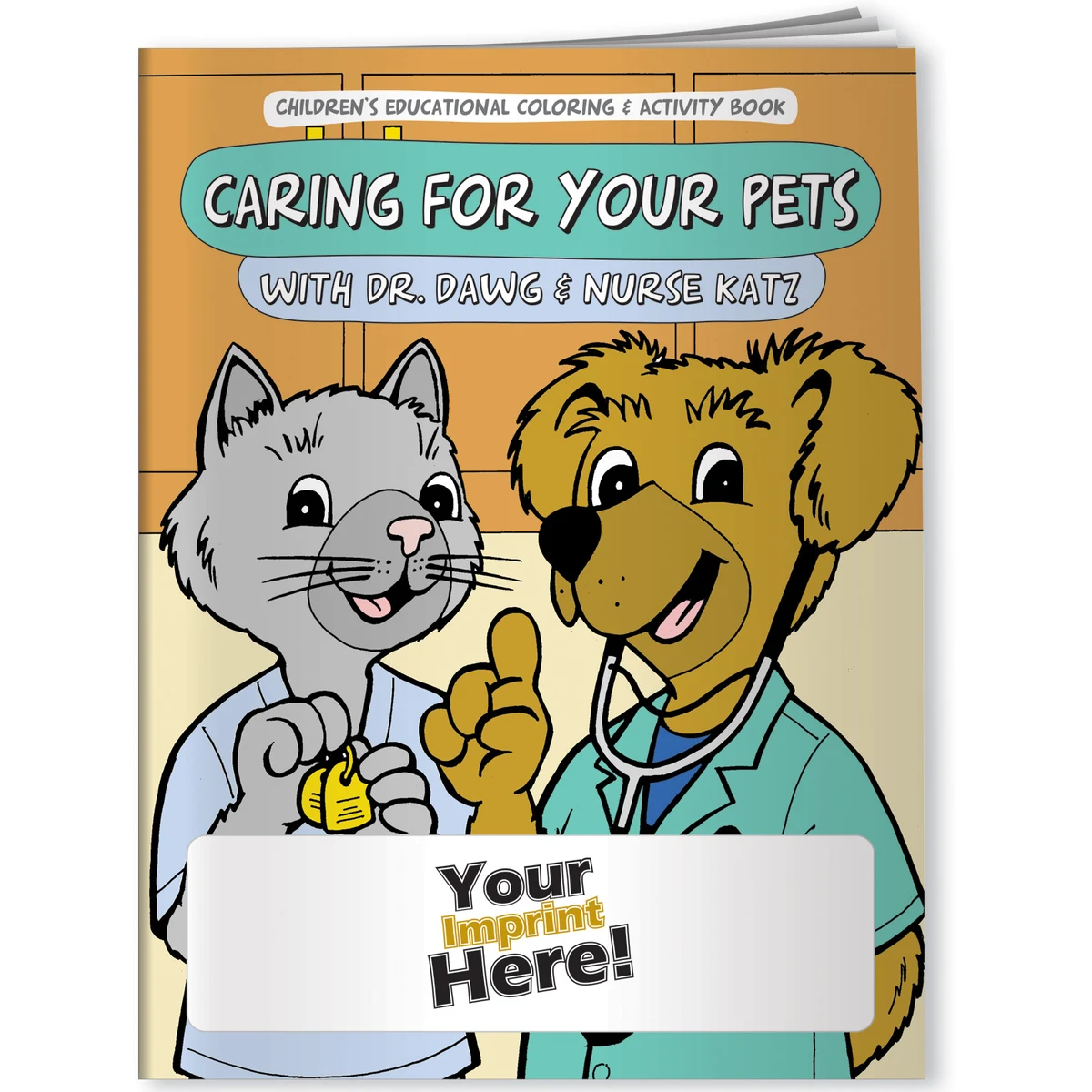 Coloring Book - Caring for Your Pets with Dr. Dawg and Nurse Katz 1