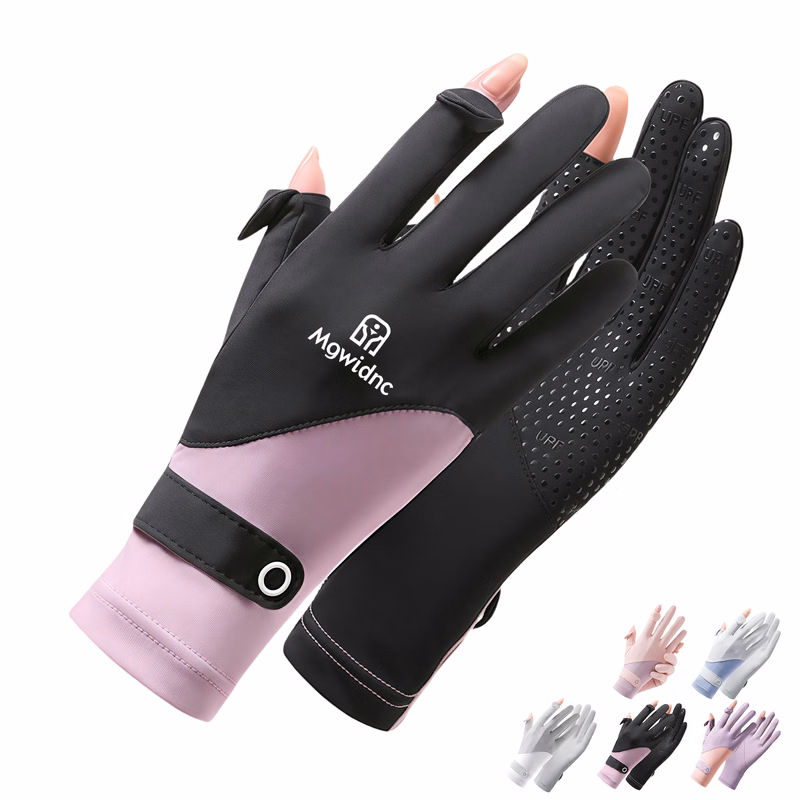 Cooling Sun Protection Gloves for Outdoor Cycling
