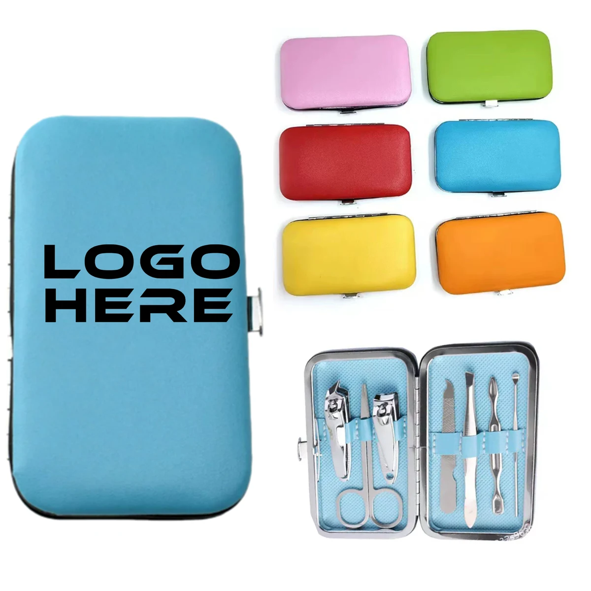 7-Piece Travel Manicure & Nail Clippers Kit 1