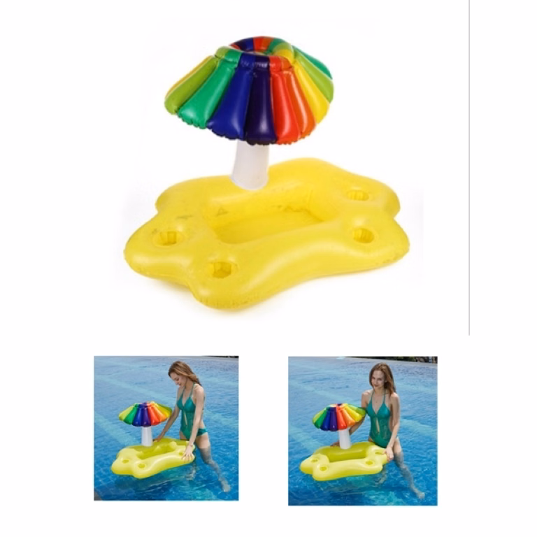PVC Inflatable Bumbersoll Floating Can Holder-Multiple Grids