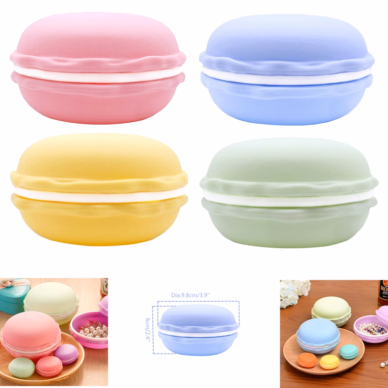 Colorful Large Macaron Jewelry Storage Box