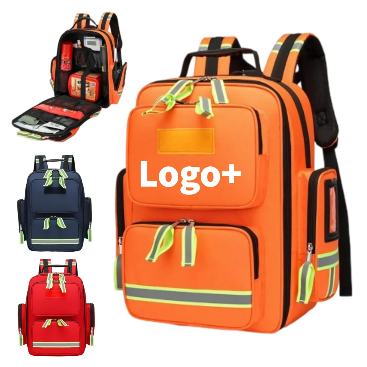 Medical Backpack with Reflective Strip for Emergencies 1