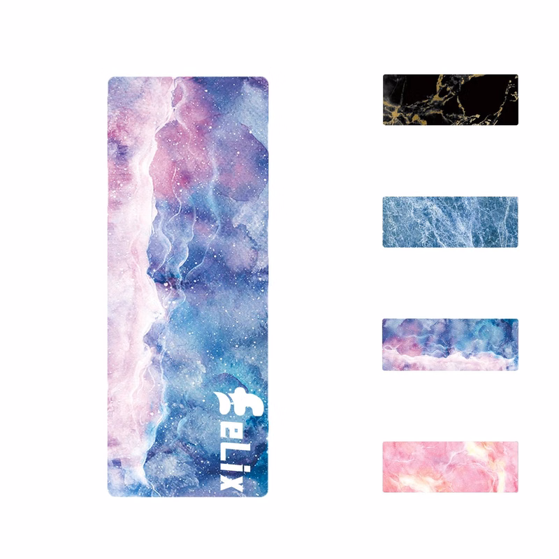 Marble-Patterned Mouse Pad