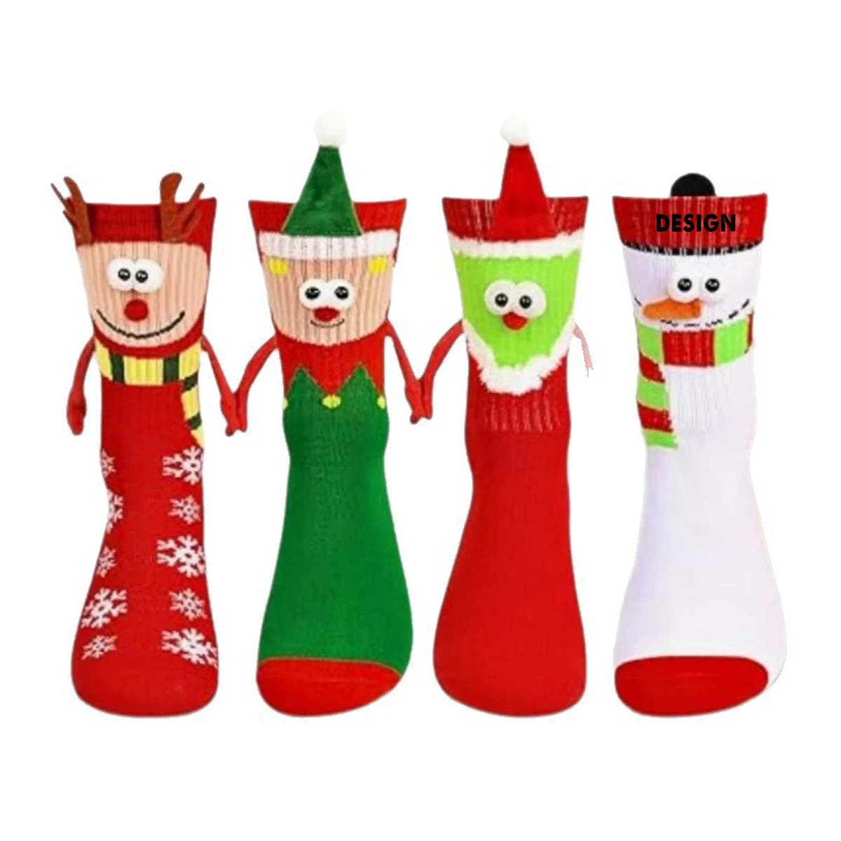 Christmas Couple Socks 1