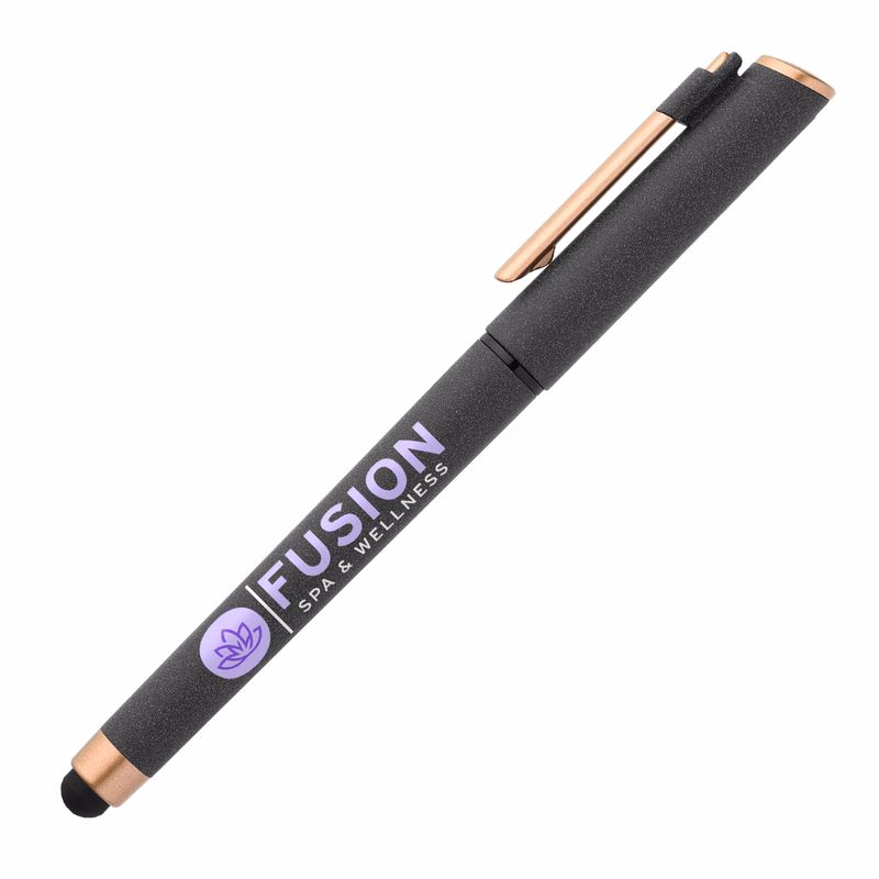 Memphis Recycled Plastic Gel Pen (Full Color Imprint)