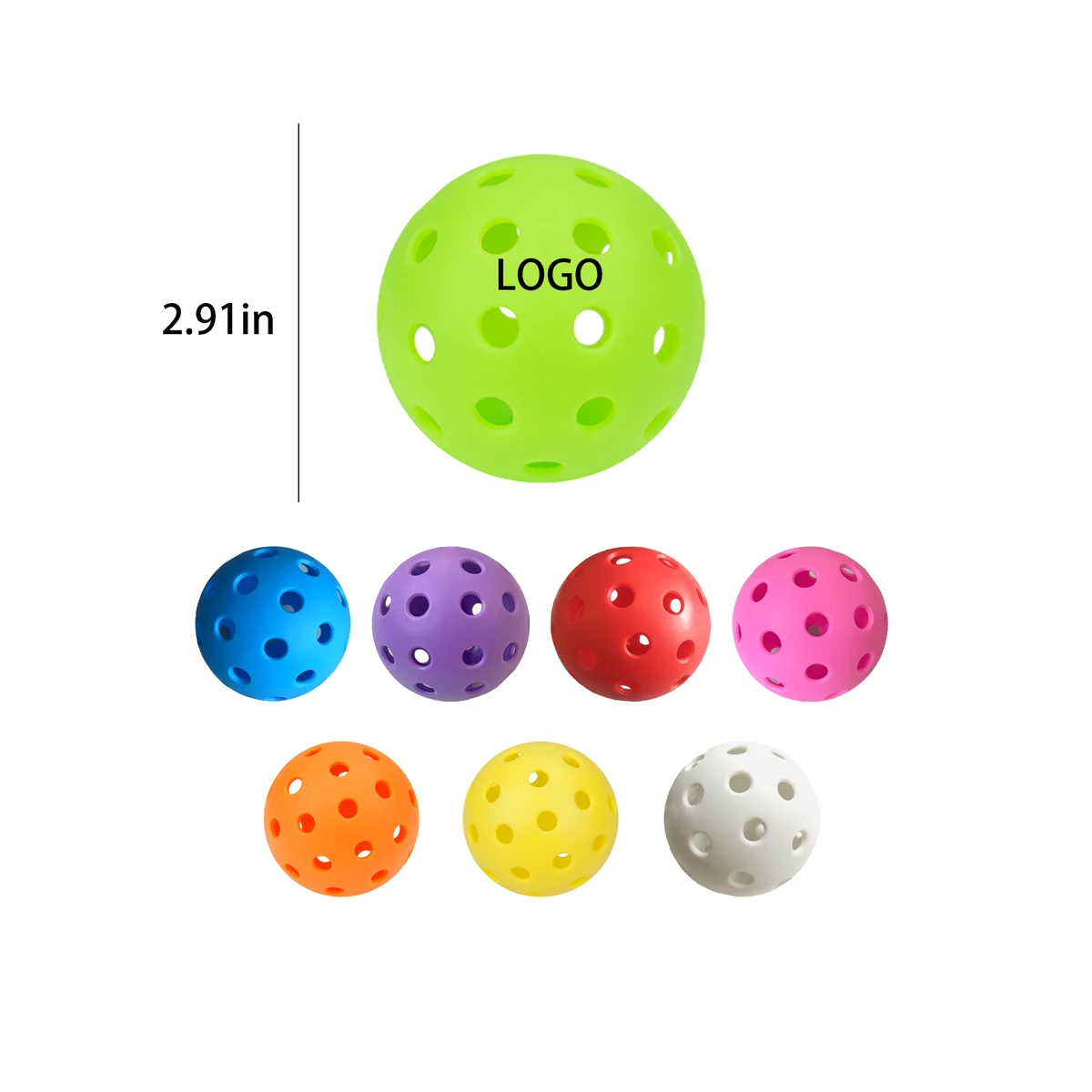 Porous wear-resistant TPE Hole Ball 1