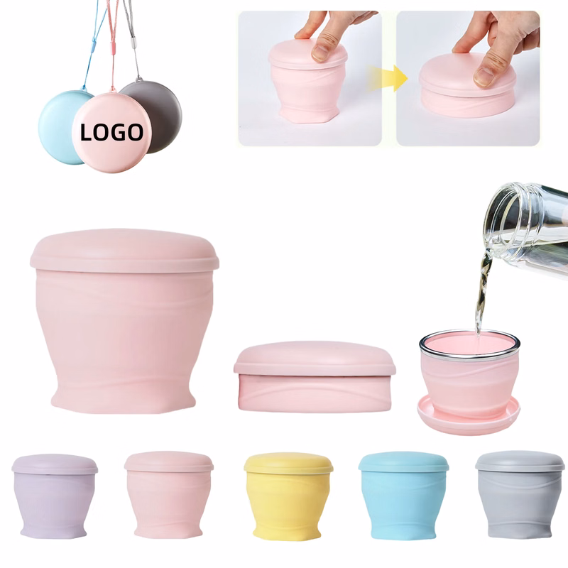 Premium Collapsible Silicone Cup Portable Travel Drinkware