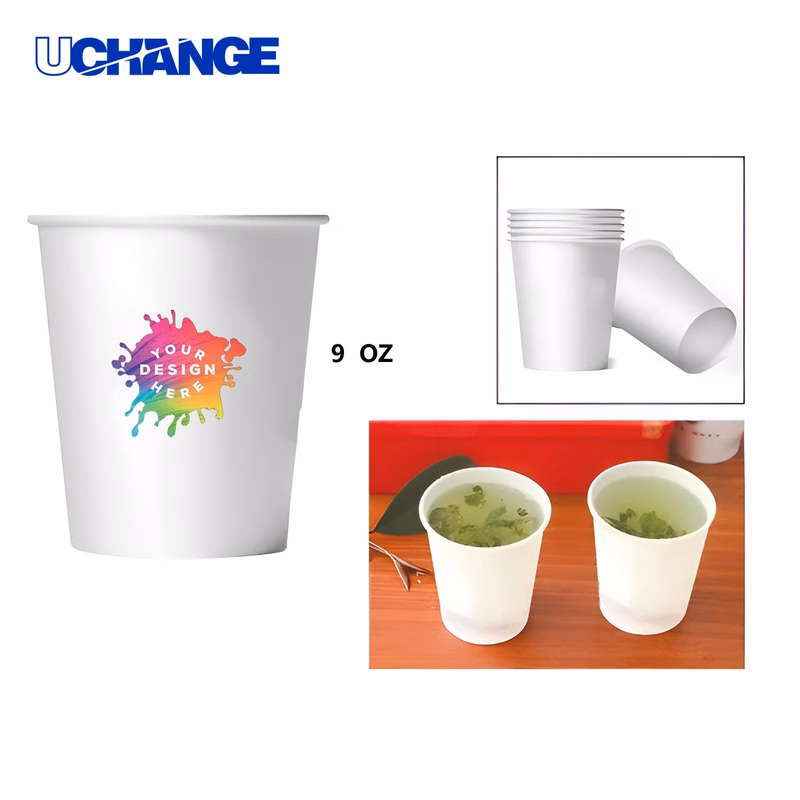 Full Color Custom Disposable Paper Cup Container