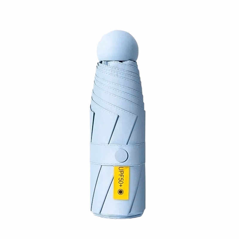 Capsule Sun Rain Umbrella Polyester Material