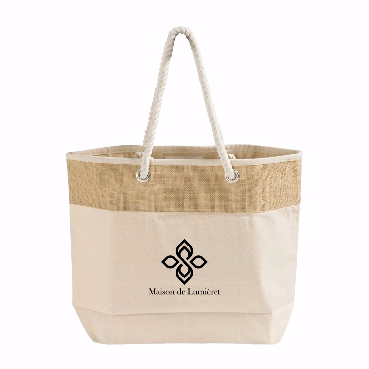 Ridgecrest Rope Handle Canvas Tote Bag