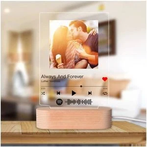 Customized Transparent Music Plaque 1