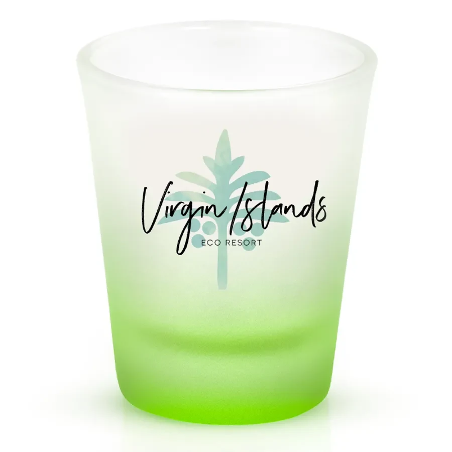 Frosted Glass Shot Glass 1