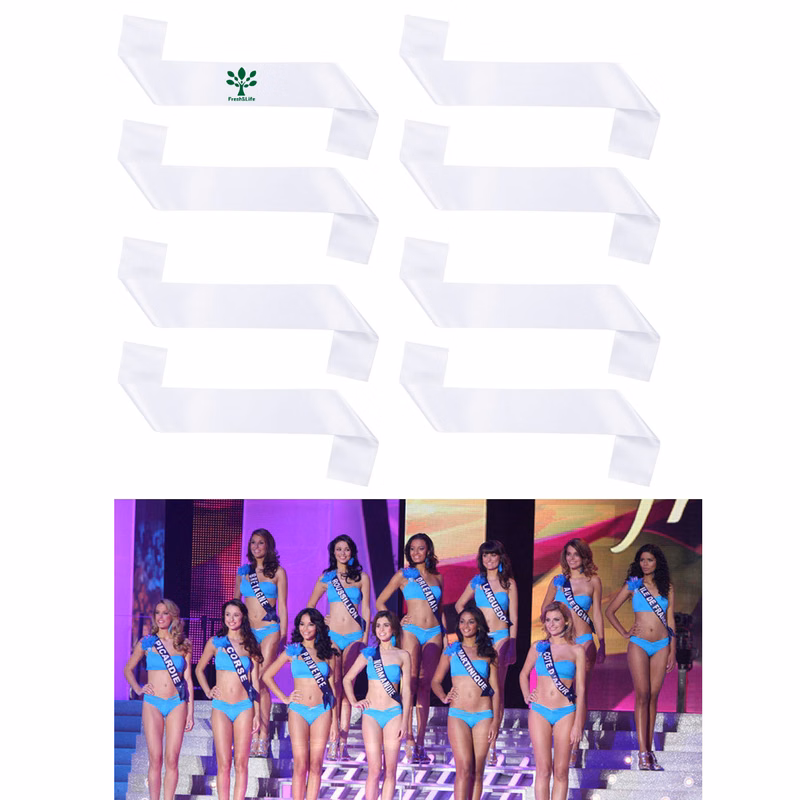 Customizable Sashes for Homecoming, Pageants, Parties, Parades