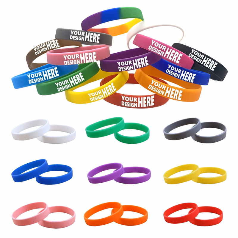 Sports Pure Color Silicone Wristband