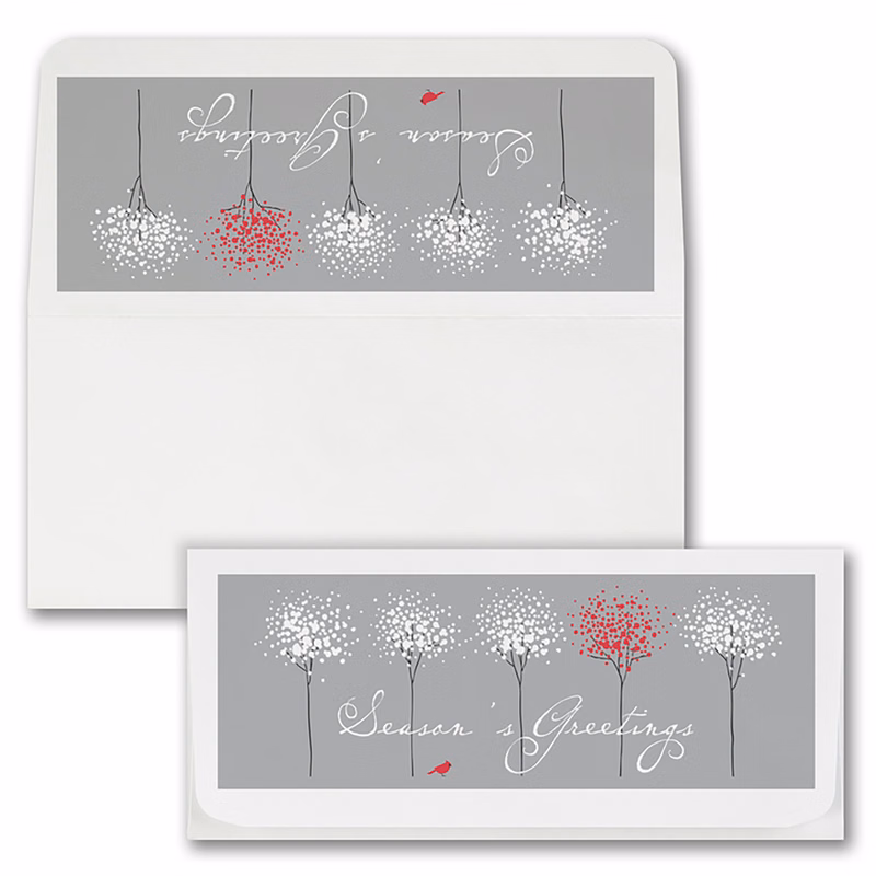 Fun Treeline Currency Envelope (Trees)