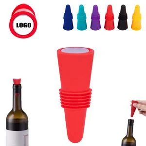 Durable Silicone Cone Wine Cork Bottle Stopper 1