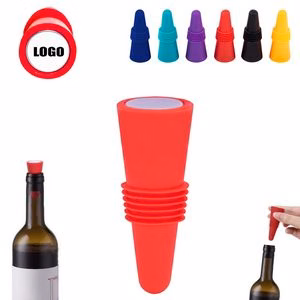 Durable Silicone Cone Wine Cork Bottle Stopper