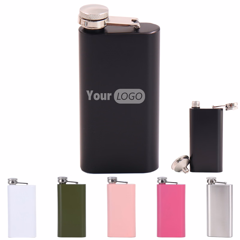 Stainless Steel 5 Ounce Portable Hip Flask