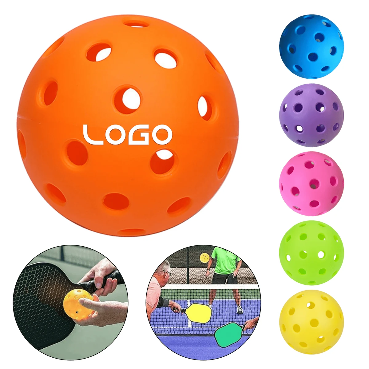 Promotional 2.9-Inch Practice Pickleball 1