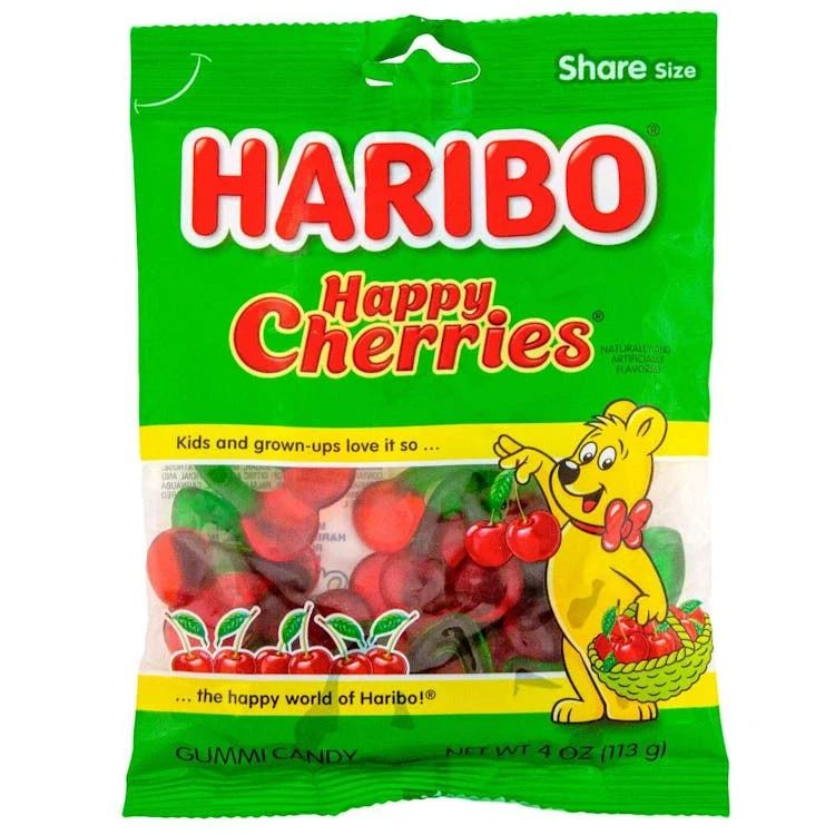 Haribo Happy Cherries Gummi Candy 1