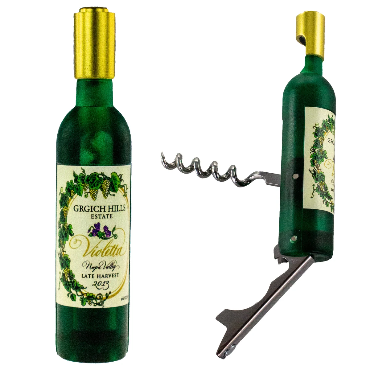 Wine Corkscrew Dual Function Bottle Opener 1