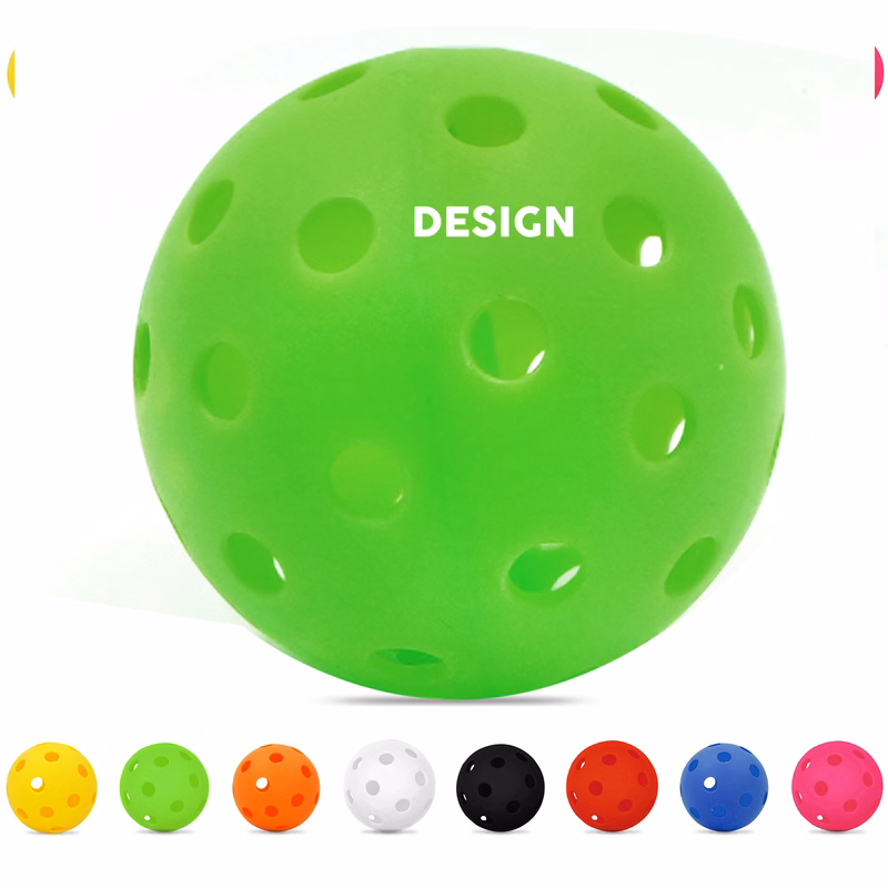 MOQ 50 Pickleball Golf Hole Ball High Elastic PE Material