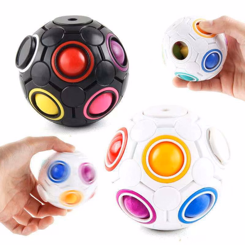 Fidget Rainbow Ball Cube Toy