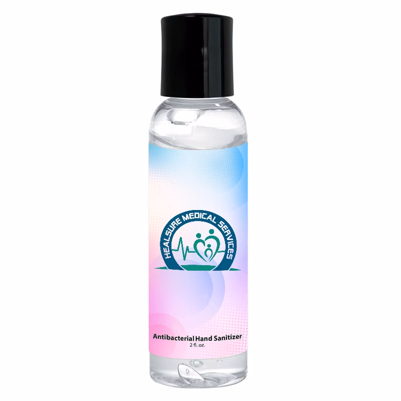 2 Oz. Handy Sanitizer with Decal Imprint