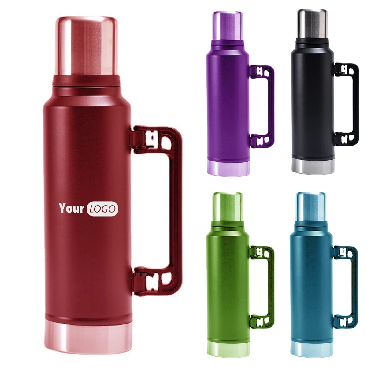 Stainless Steel Durable 48Oz Water Bottle For All-Day Hydration 1
