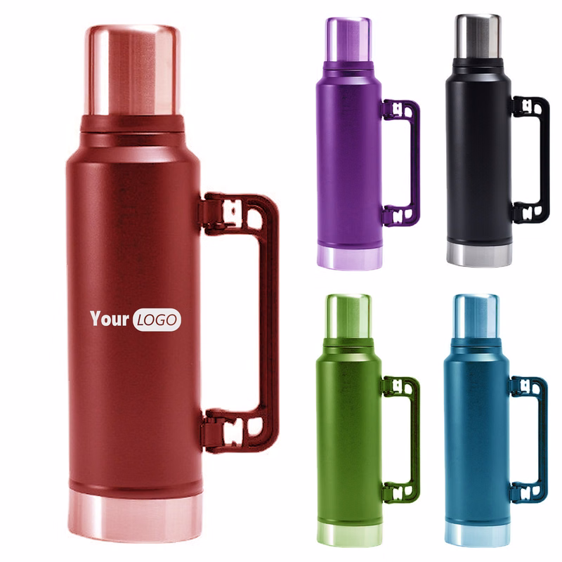 Stainless Steel Durable 48Oz Water Bottle For All-Day Hydration