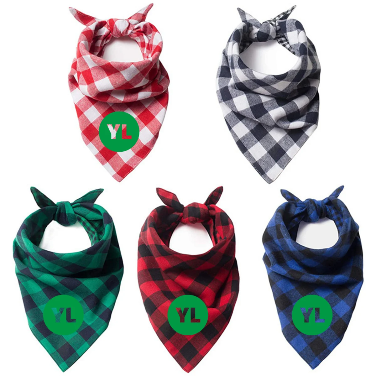 Christmas Cotton Pet Drool Towel 1