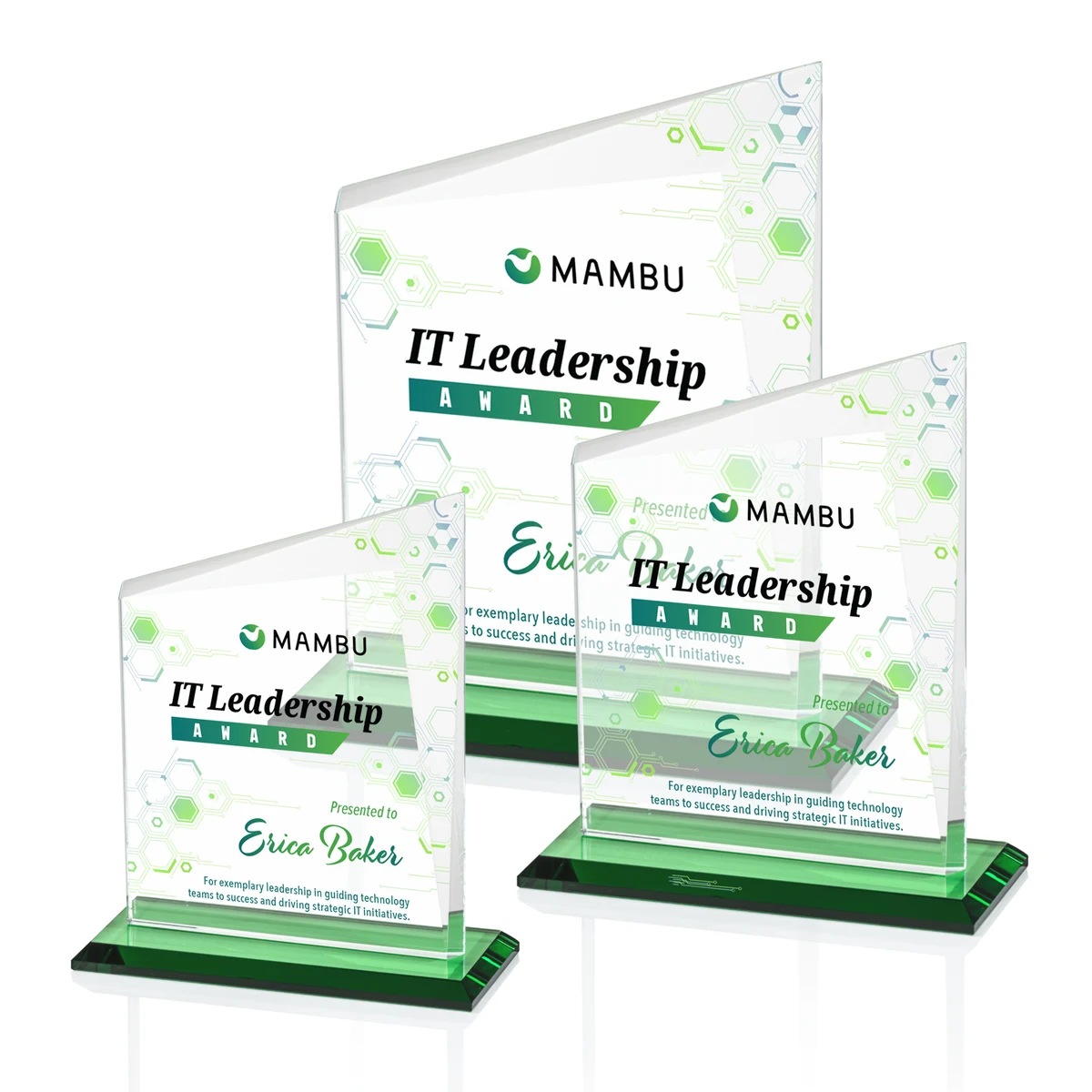Bellamy VividPrint™ Award - Green 1
