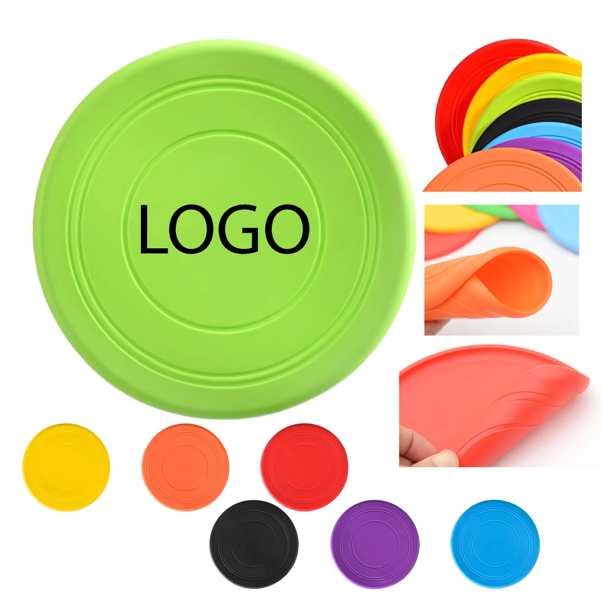 Durable Silicone Flying Disc for Dogs 1