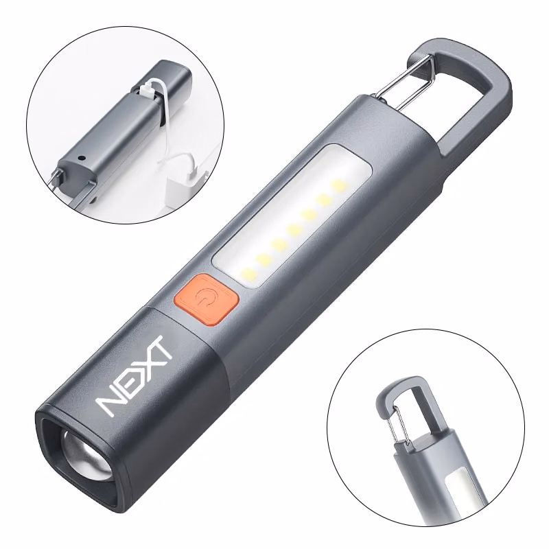 Super bright rechargeable camping waterproof LED Flashlight
