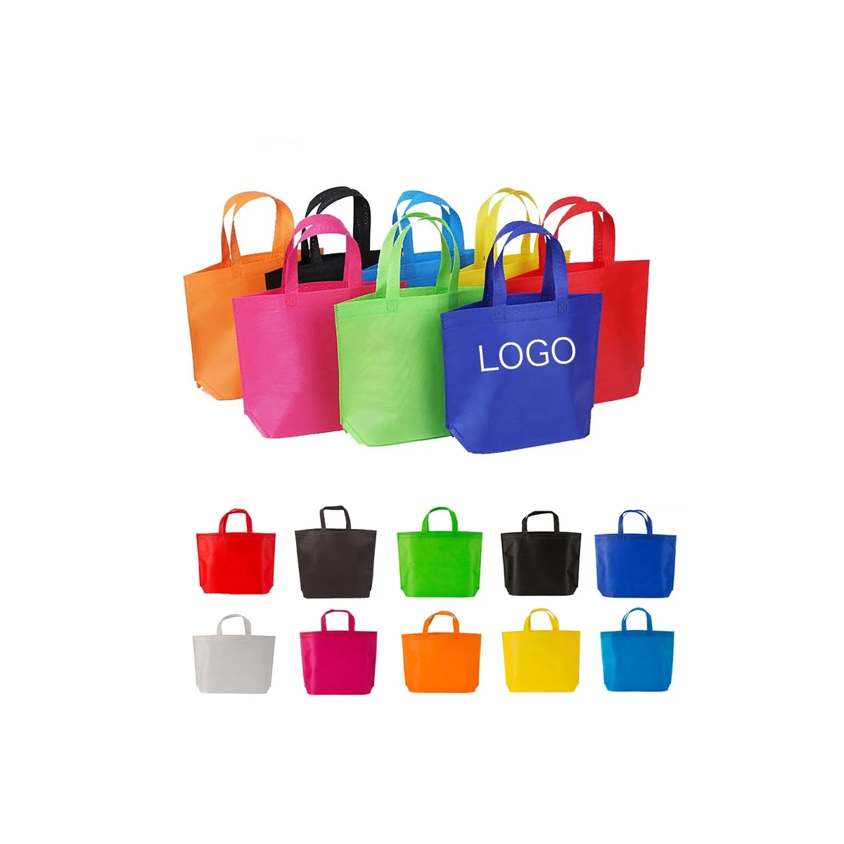 Cheap Non-Woven Shopping Tote Bags 1